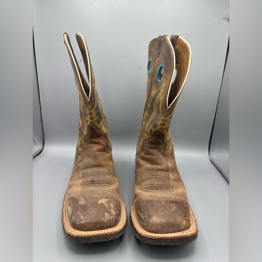 Men's Tony Lama Creedance Square Toe Cowboy Boots